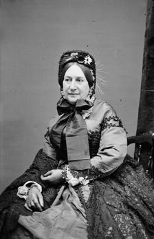 Mrs. Chas. Keen, between 1855 and 1865. Creator: Unknown