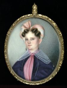 Mrs. Christopher Burdick (Lydia Easton), ca. 1835. Creator: Unknown
