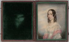 Mrs. Christopher Grant Perry (Frances Sargeant), ca. 1840. Creator: Richard Morrell Staigg