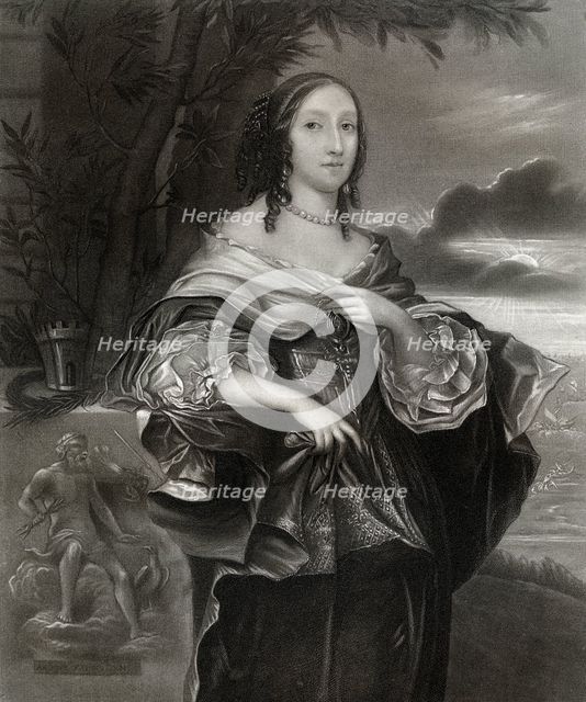 Mrs Claypole (Elizabeth Cromwell), second daughter of Oliver Cromwell, 17th century, (1899). Artist: Unknown