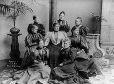 Mrs. Cleveland with ladies of the Cabinet, c1894. Creator: C. M. Bell Studio