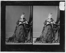 Mrs Cornelia Adele Fassett (Artist) Painted "The Electoral Commission" in U.S. Capitol, 1877 or 1878 Creator: Unknown