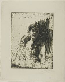 Mrs. Cotton II, 1901. Creator: Anders Leonard Zorn