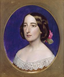 Mrs Coventry Patmore, pre 1856. Artist: John Brett