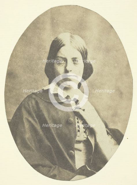 Mrs. Craik, 1848/60. Creators: Unknown, Benjamin Mulock.
