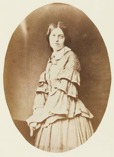 Mrs. Craik, 1850/59. Creators: Unknown, Benjamin Mulock