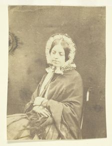 Mrs. Craik, 1850/59. Creators: Unknown, Benjamin Mulock