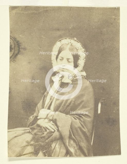 Mrs. Craik, 1850/59. Creators: Unknown, Benjamin Mulock.