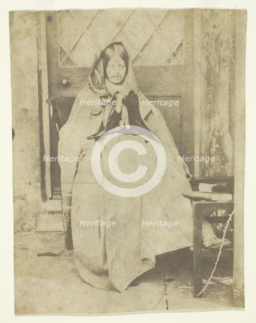 Mrs. Craik, c. 1858. Creators: Unknown, Benjamin Mulock.