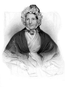 Mrs Dunlop of Dunlop, Patron of Robbie Burns. Artist: H Robinson