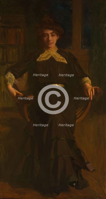Mrs. Dagmar Moller b. Bosse, probably 1903. Creator: Oscar Bjorck.