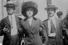 Mrs. Daisy Grace on way to court, between c1910 and c1915. Creator: Bain News Service