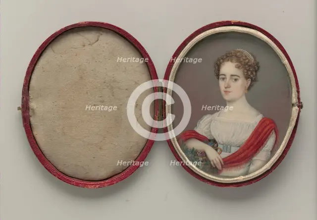 Mrs. Daniel Parkman (Mary George McDonough), ca. 1825. Creator: Anthony Meucci.