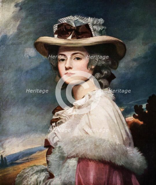 'Mrs Davies Davenport', 1782-1784 (1926).Artist: George Romney