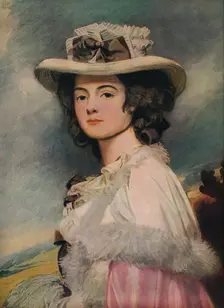 Mrs. Davies Davenport 1782-1784. Artist: George Romney