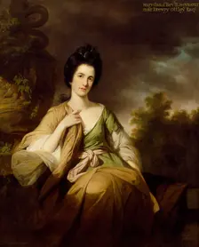 Mrs Drewry Ottley, 1768. Artist: Tilly Kettle