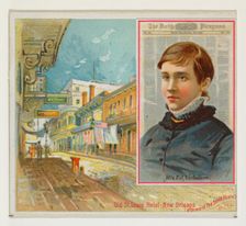 Mrs. E. J. Nicholson, The New Orleans Daily Picayune, from the American Editors series (N3..., 1887. Creator: Allen & Ginter