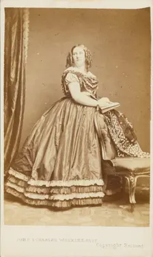 Mrs E. M. Ward, c1857. Creator: John & Charles Watkins