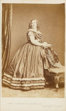 Mrs E. M. Ward, c1857. Creator: John & Charles Watkins