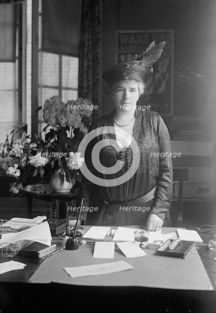 Mrs. E.R. Stettinius. Creator: Bain News Service.