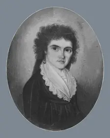 Mrs. Ethan Stone (Abigail Maria Storrs), ca. 1795. Creator: William Verstille