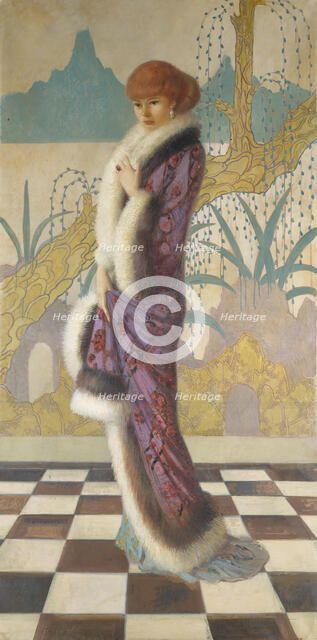 Mrs. Ethel Cushing, ca. 1912-14. Creator: Howard Gardiner Cushing.