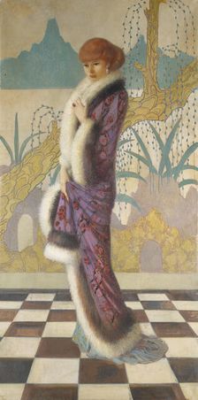 Mrs. Ethel Cushing, ca. 1912-14. Creator: Howard Gardiner Cushing