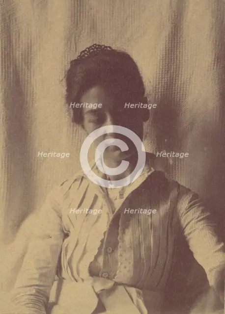 [Mrs. Eakins or Her Sister Doll], 1880s-90s., 1880s-90s. Creator: Thomas Eakins.