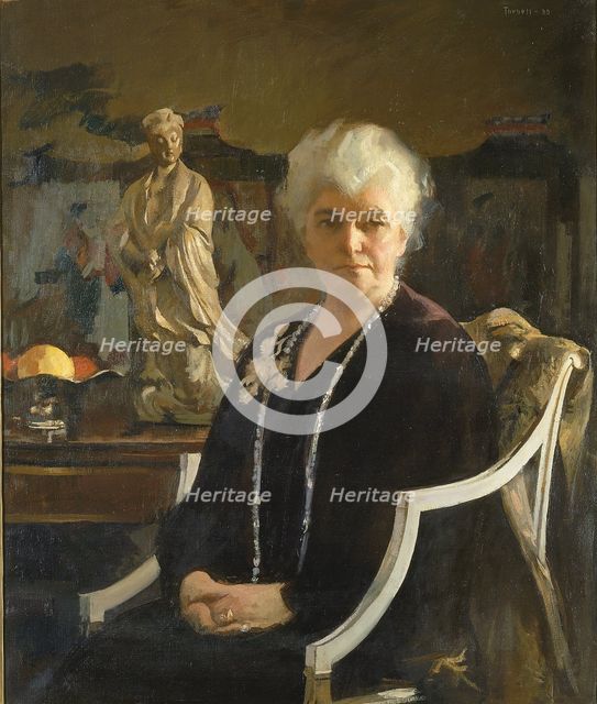Mrs. Edmund C. Tarbell, 1933. Creator: Edmund Charles Tarbell.