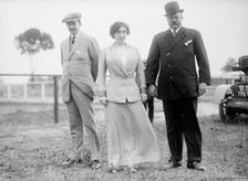 Mrs. Edward Beale McLean with Husband, 1911. Creator: Harris & Ewing