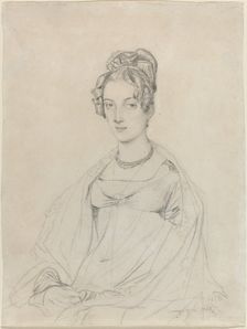 Mrs. Edward Dodwell, c. 1816/1817. Creator: Jean-Auguste-Dominique Ingres