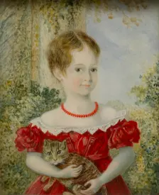 Mrs. Edward Loyd (C. Louisa Foster), ca. 1835. Creator: Mrs Dove