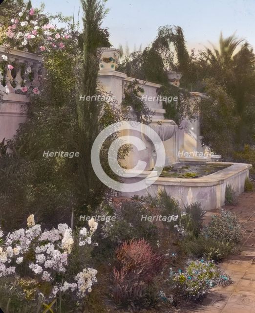 Mrs. Eldridge Merick Fowler house, 363 Grove Street, Pasadena, California, 1917. Creator: Frances Benjamin Johnston.