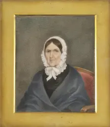 Mrs. Elizabeth Belin of Charleston, South Carolina, c1850. Creator: Charles Fraser