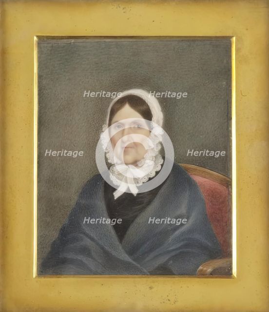 Mrs. Elizabeth Belin of Charleston, South Carolina, c1850. Creator: Charles Fraser.