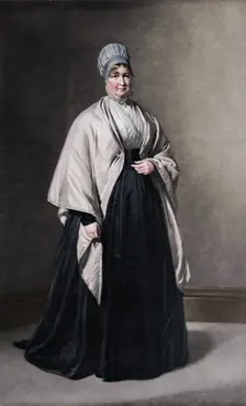 Mrs. Elizabeth Fry (1780-1845) c1843, (1912). Creator: George Richmond