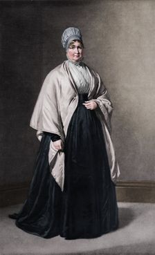 Mrs. Elizabeth Fry (1780-1845) c1843, (1912). Creator: George Richmond