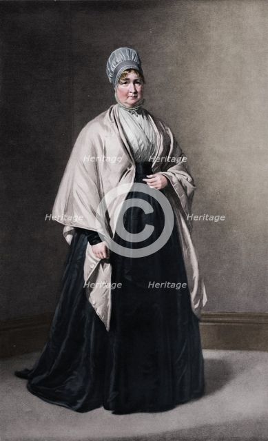 'Mrs. Elizabeth Fry (1780-1845)', c1843, (1912). Creator: George Richmond.
