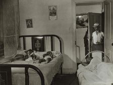 Mrs. Ella Watson, a government charwoman going home..., Washington, D.C., 1942. Creator: Gordon Parks