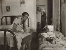 Mrs. Ella Watson, who has been a government charwoman..., Washington, D.C., 1942. Creator: Gordon Parks