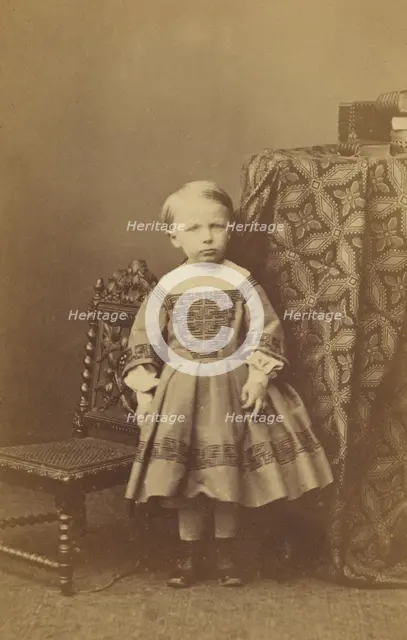 Mrs. Emile Luzie fils, 1862. Creator: Bayard & Bertall.