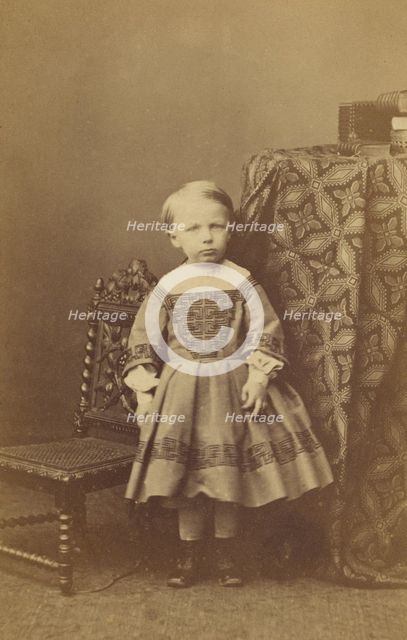 Mrs. Emile Luzie fils, 1862. Creator: Bayard & Bertall.