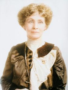 Mrs. Emmeline Pankhurst, 1912. Creator: Bain News Service