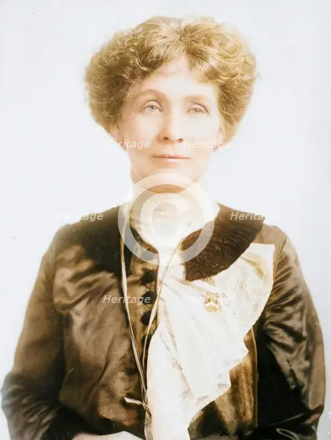 Mrs. Emmeline Pankhurst, 1912. Creator: Bain News Service.