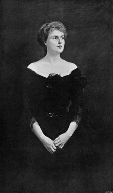 Mrs Errol Guy Turner 1903.Artist: Hubert von Herkomer