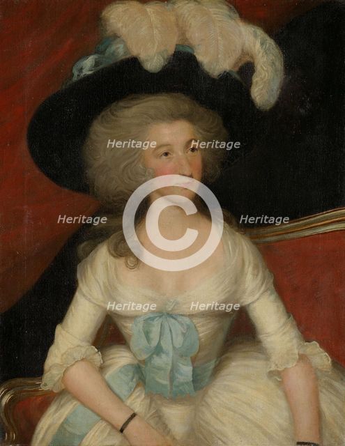 Mrs. F.A. Mallard, probably 1780s. Creator: Unknown.