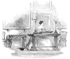 Mrs. Fanny Kemble's Readings of Shakespeare, at the St. James's Theatre, 1850. Creator: Unknown