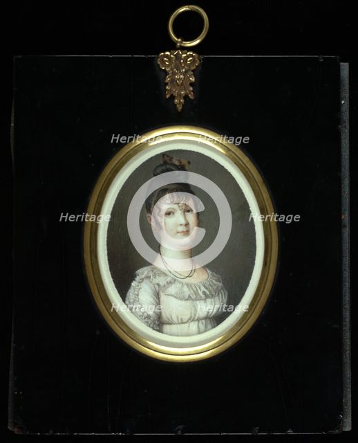 Mrs. Fenno Knight (née du Clois), 1799. Creator: Unknown.