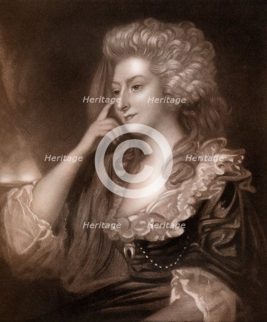 Mrs Fitzherbert', 1913.Artist: J Scott