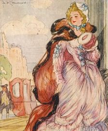 Mrs Fitzherbert, longtime companion of the future King George IV of the United Kingdom, 1937